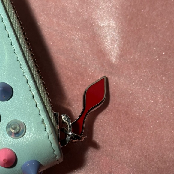 Christian Louboutin Multicolor Studded Clutch - Picture 3 of 16